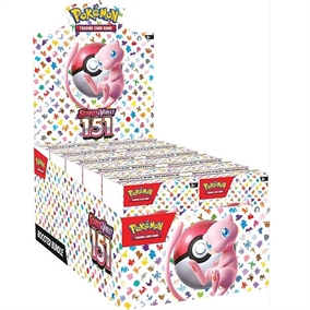 Booster Bundle (6 Booster Packs) x 10 (Display) - Scarlet & violet 151 - Pokemon kort
